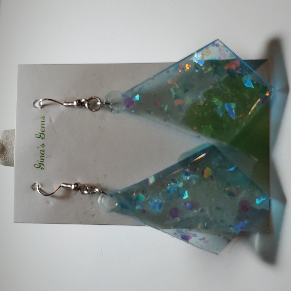 jewelry necklace pendant resin handcrafted wittenhouse